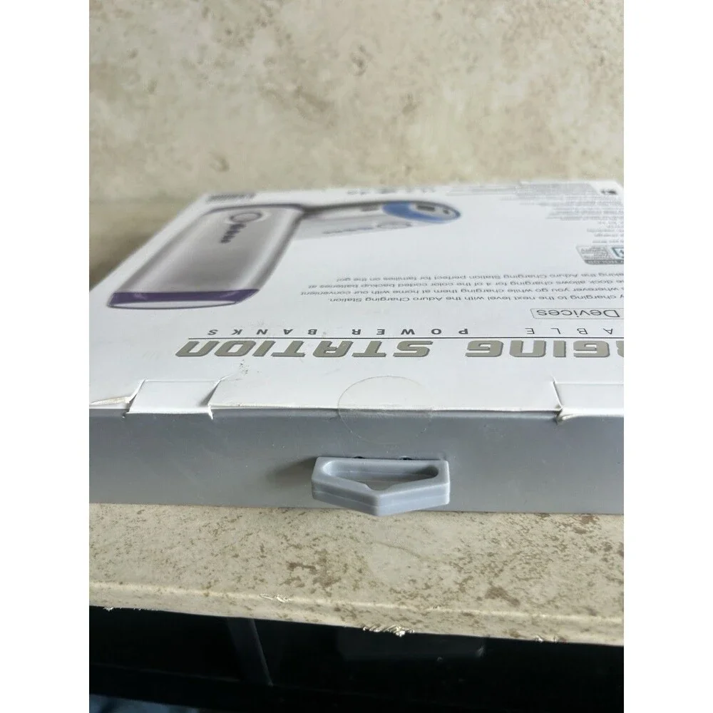 Aduro Charging Station - 4 Portable Power Banks Docking Station 4400mAh Each